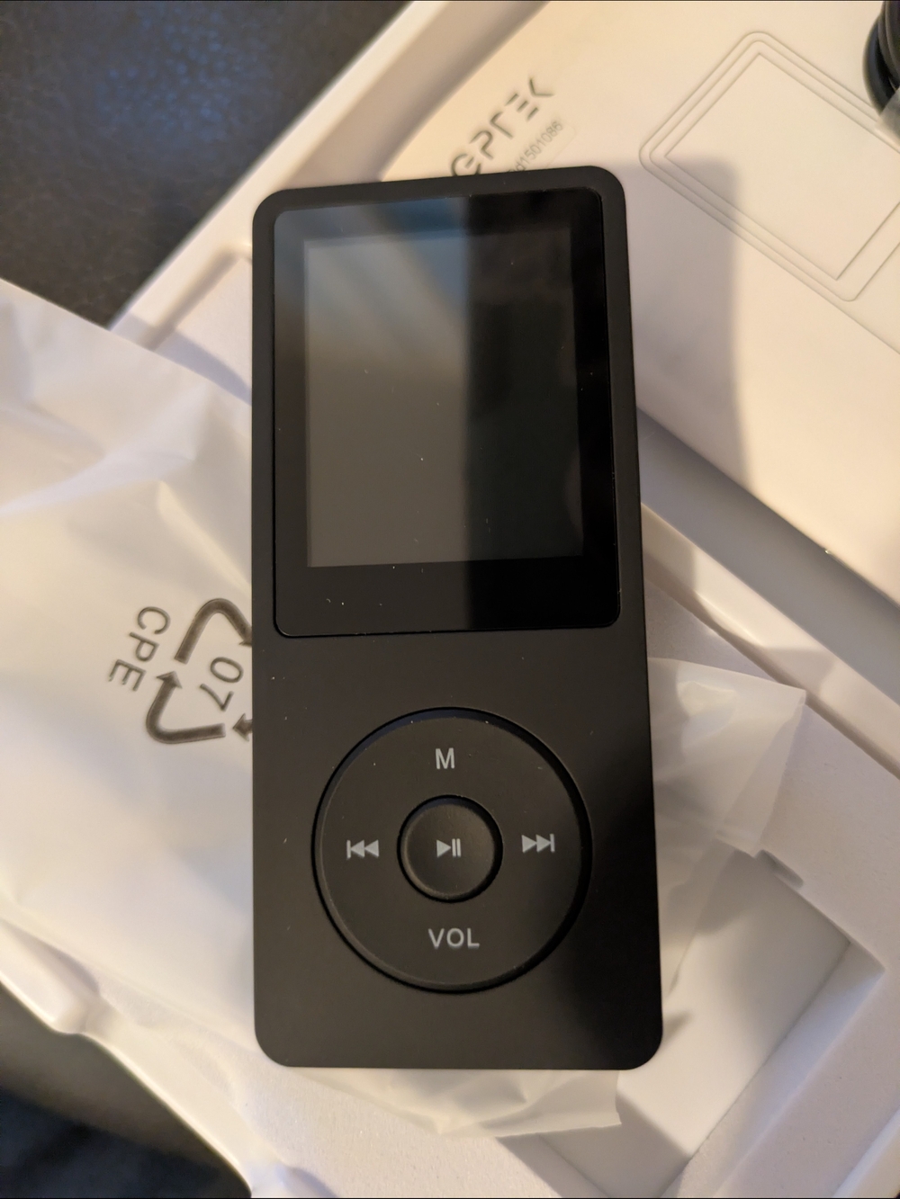 Portable MP3 Player - Black - Unbranded